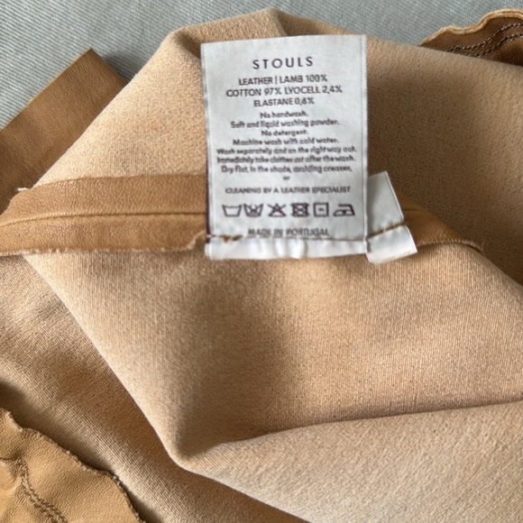 STOULS 100% lamb leather pants - Picture 7 of 10